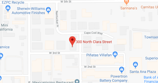 Google Maps 300 N Clara St.